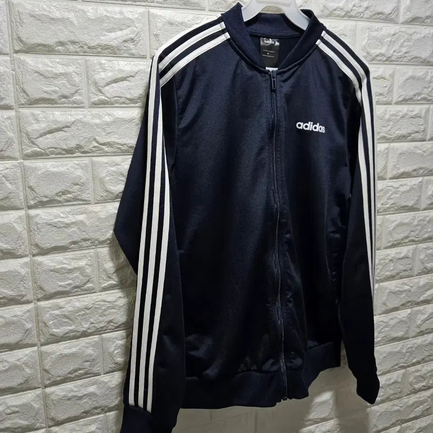 [BUNJANG] Adidas Track Jacket Jersey Track Top (Navy/White) 95 / 거의새것/ 아디다스 트랙자켓 저지 트랙탑 95