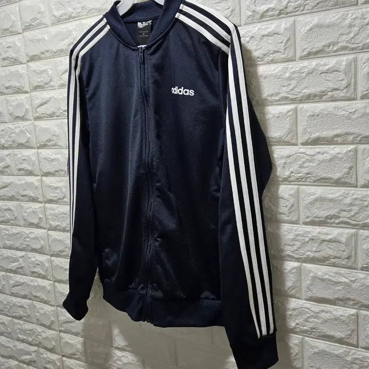 [BUNJANG] Adidas Track Jacket Jersey Track Top (Navy/White) 95 / 거의새것/ 아디다스 트랙자켓 저지 트랙탑 95