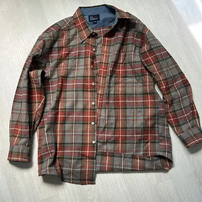 [SOLD OUT] 빈티지 체크 남방 셔츠