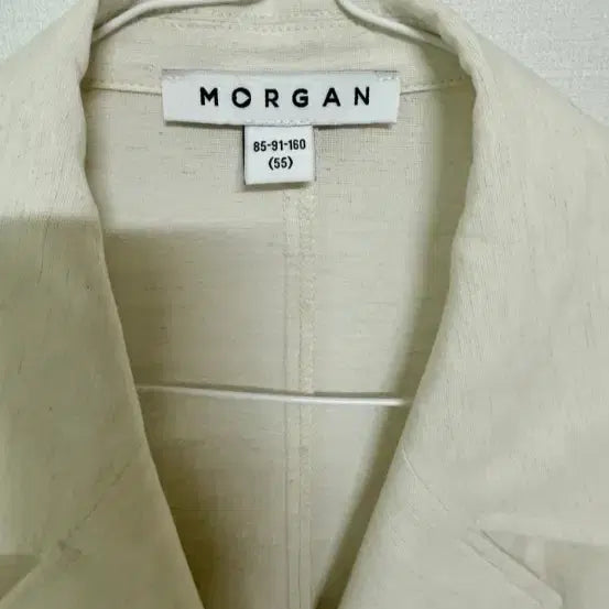 [BUNJANG] MORGAN Cotton Linen Jacket / MORGAN 면 마 자켓
