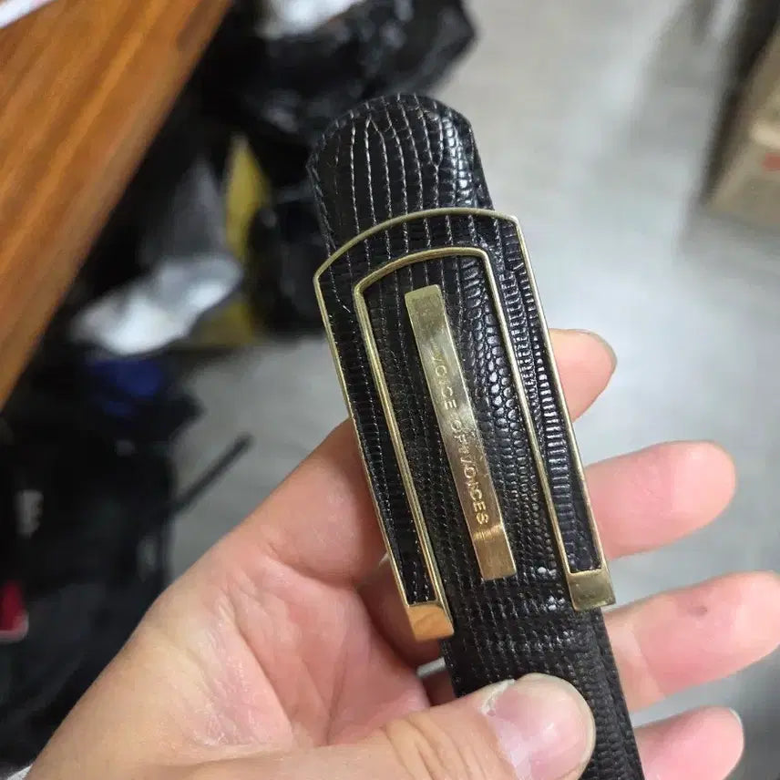 [BUNJANG] Vov Leather Belt / 보브 voc 가죽 벨트 대략 96cm