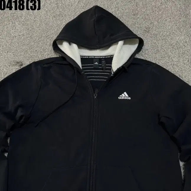[BUNJANG] Adidas Hoodie Jacket XL / 아디다스 후드집업 자켓 XL 실측 95