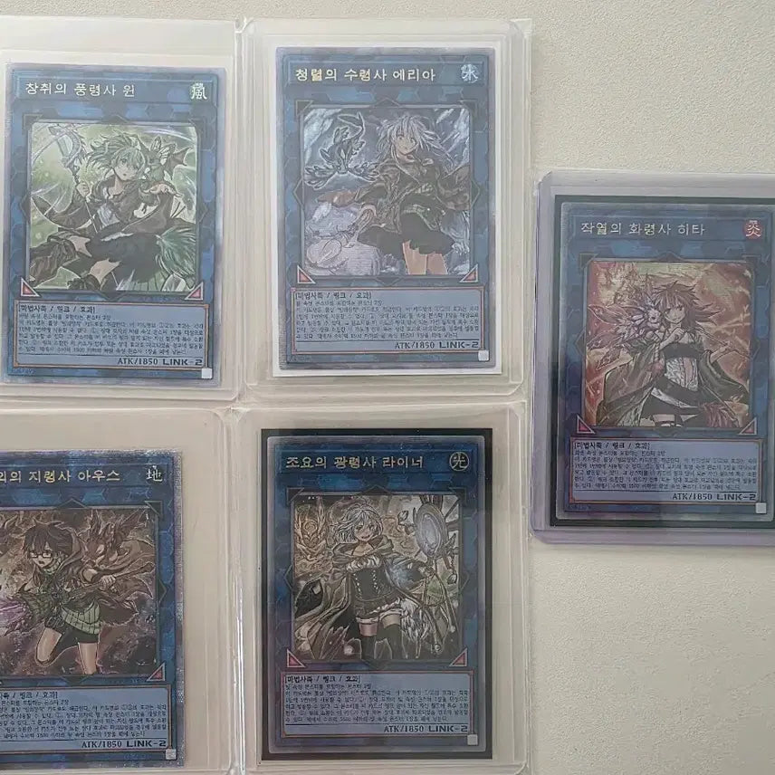 [BUNJANG] Yu-Gi-Oh! Spirit Charmer QC Rare Bundle Set / 유희왕카드 령사 QC레어 일괄판매합니다