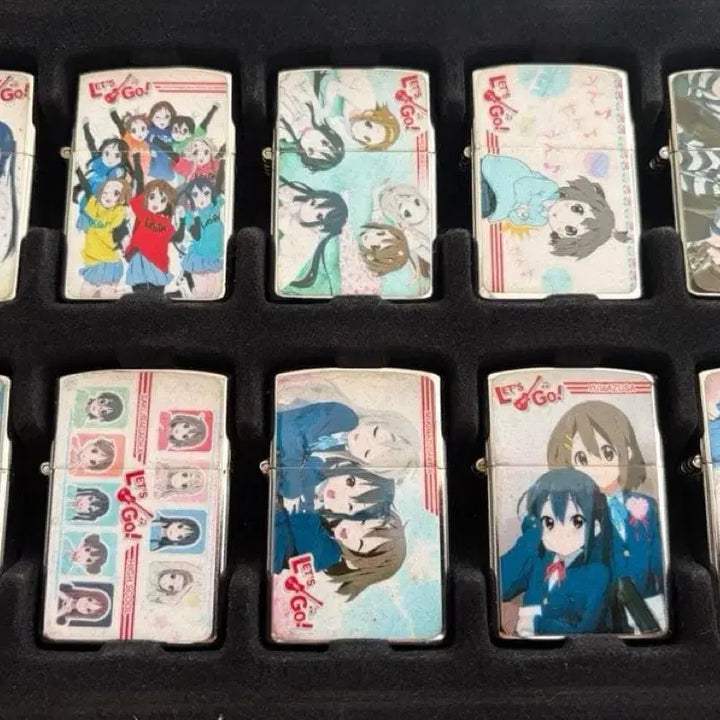 [BUNJANG] K-ON! Lighter Set / (신품)(초레어)케이온 라이터 4점