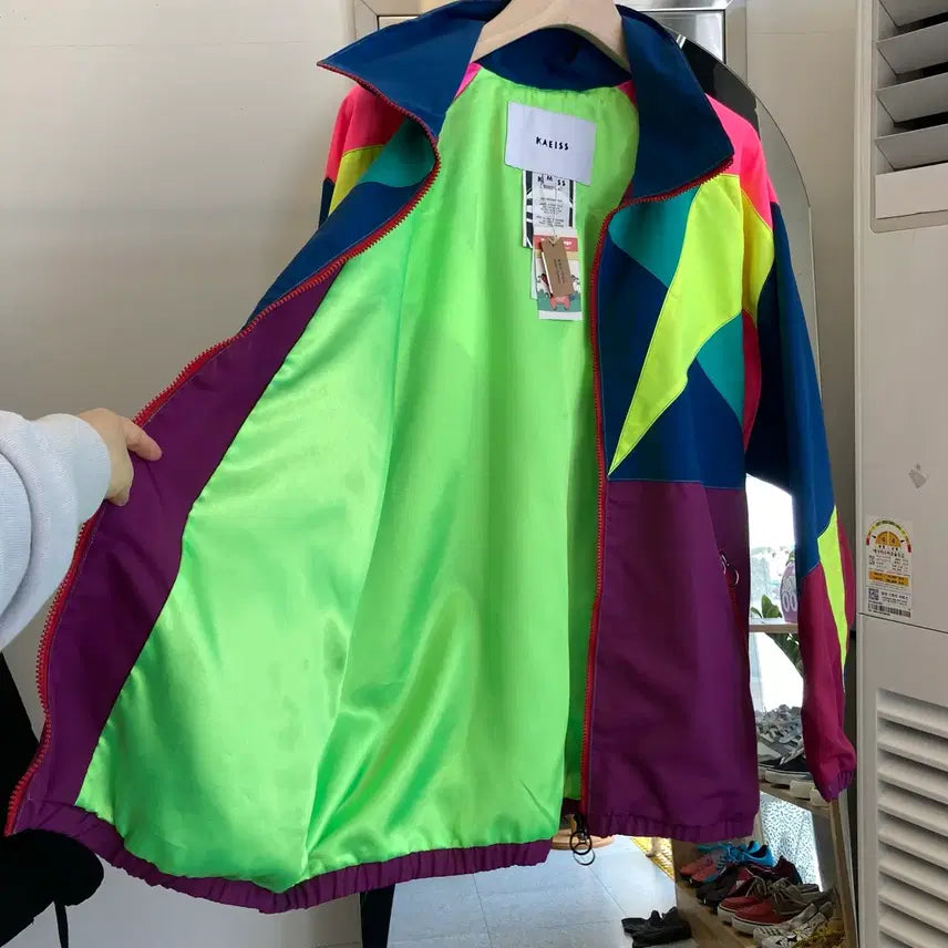 [BUNJANG] KAEISS Retro Windbreaker Jacket / 케이아스 레트로 바람막이 M(100) KAEISS Windbreaker