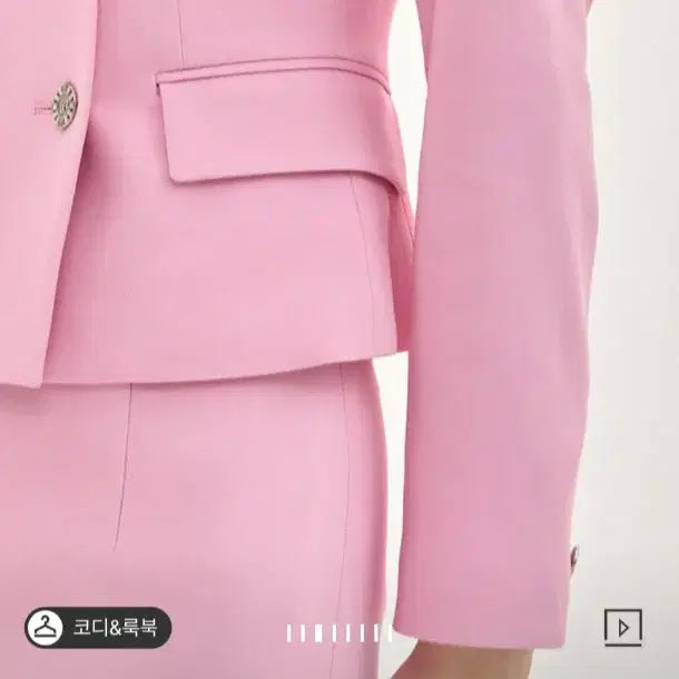 [BUNJANG] Hansome Obze Pink Jacket - New with Tags / 한섬 오브제 핑크 자켓 택새상품 55 날씬66가능 하객룩