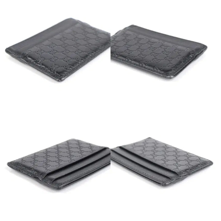[SOLD OUT] [중고명품다올] 구찌 GG 마이크로시마 레더 카드홀더 262837