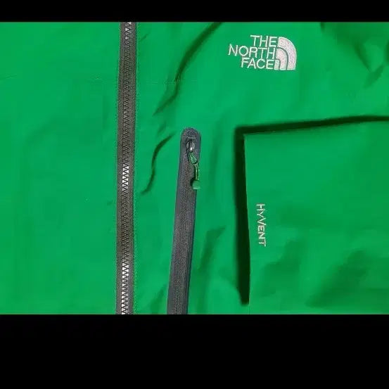 [BUNJANG] The North Face Hyvent Green Hooded Functional Jacket / 노스페이스 하이벤트 바람막이 기능성 후드 자켓, 그린색(초록색),105