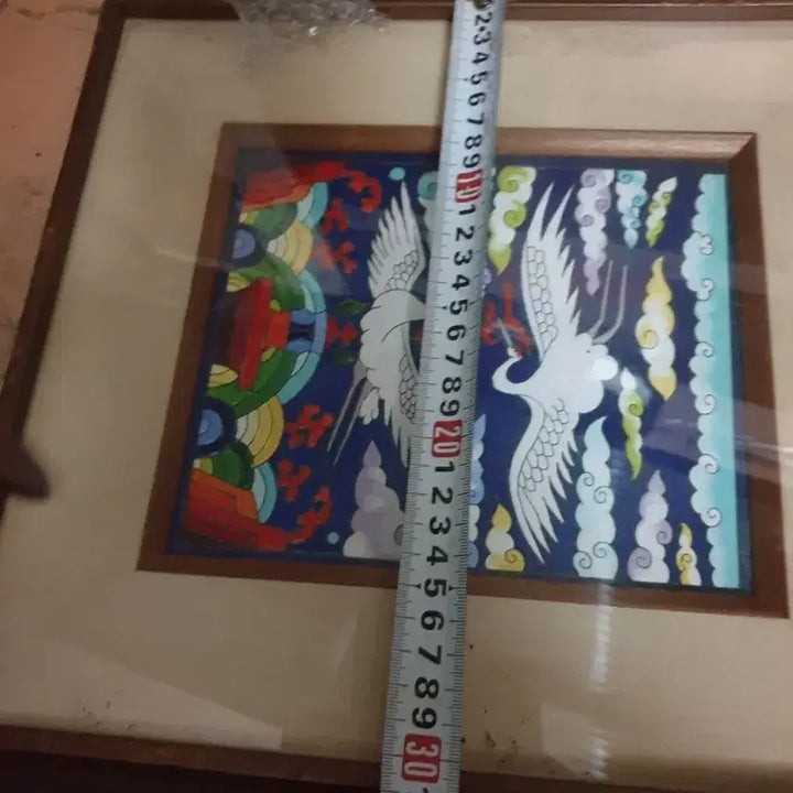 [BUNJANG] Ceramic Chest Frame Set / 도자기 흉대 액자 2점