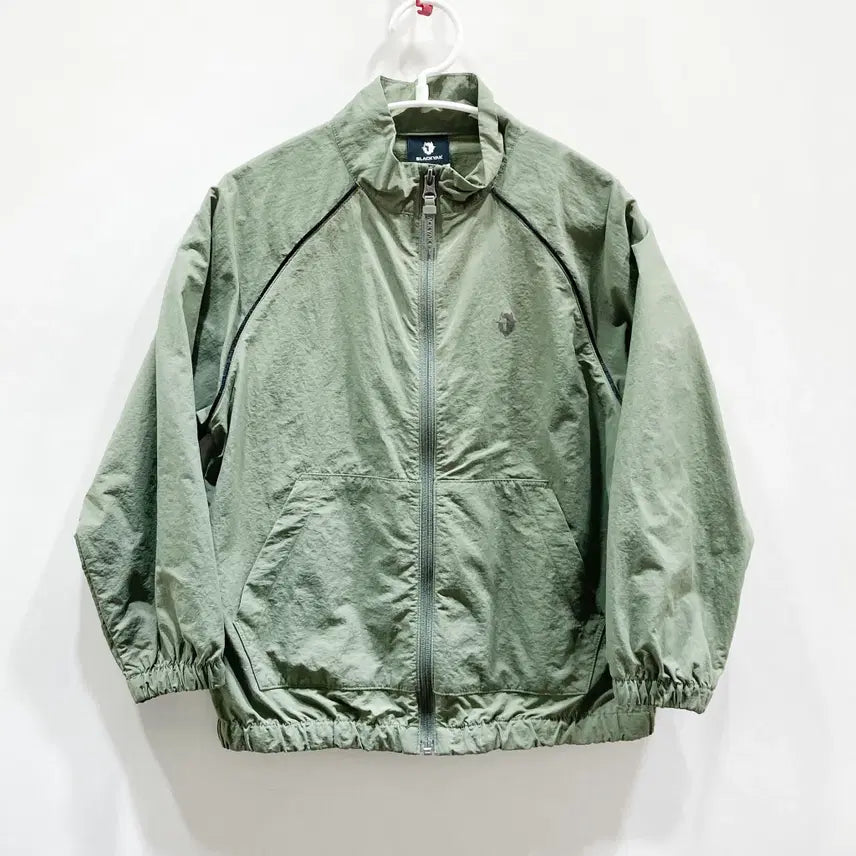 [BUNJANG] Black Yak Junior Windbreaker Jacket - Khaki Color / 블랙야크 2022 쥬니어 바람막이자켓 130 진스센스