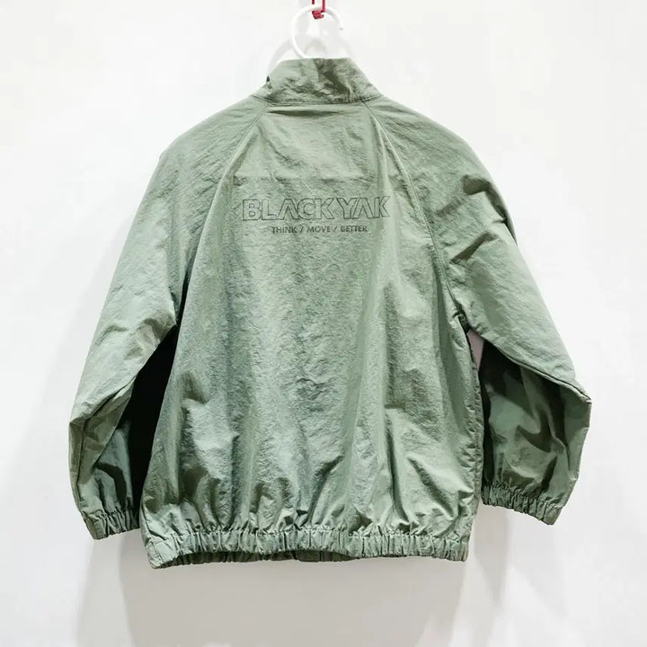 [BUNJANG] Black Yak Junior Windbreaker Jacket - Khaki Color / 블랙야크 2022 쥬니어 바람막이자켓 130 진스센스