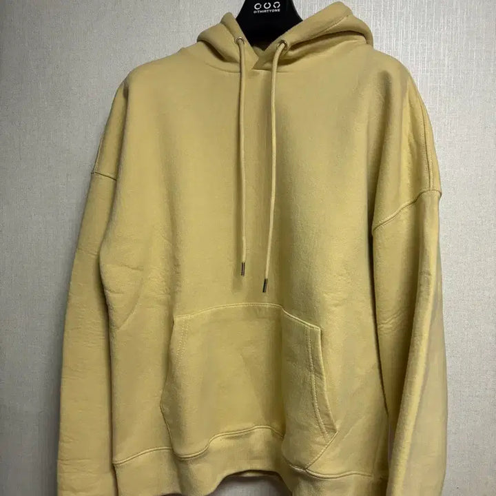 [BUNJANG] YourClothes Hoodie Butter L / 유어클로즈 후드 버터색 L