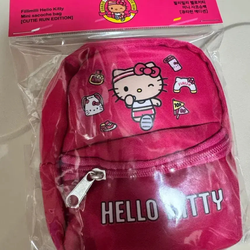 [SOLD OUT] (새상품)필리밀리 헬로키티 미니 사코슈백 큐티런 에디션 팔아요