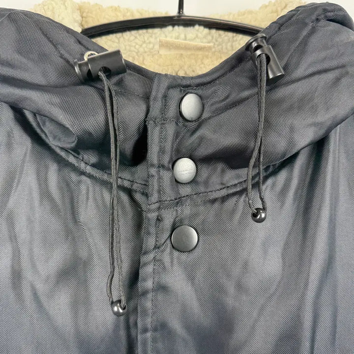 [BUNJANG] Champion Old School Fleece Coat / (L) 챔피온 올드스쿨 백로고 양털 돕바 블랙