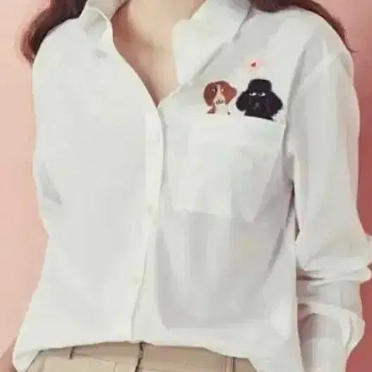 [SOLD OUT] 아떼 바네사브루노 자수 셔츠