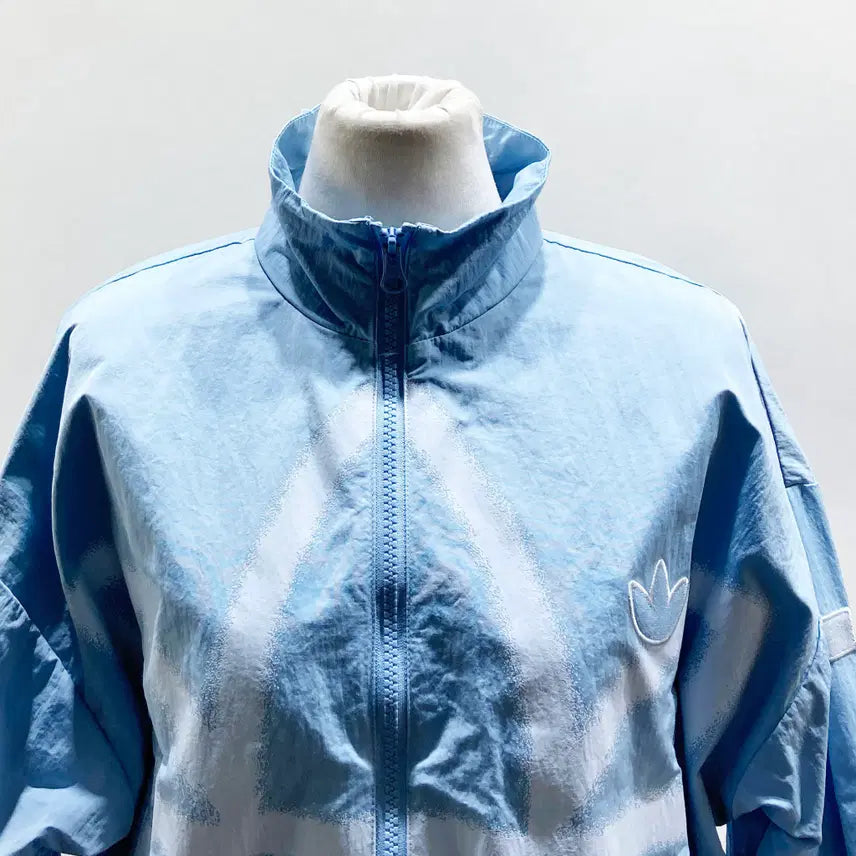[BUNJANG] Adidas Track Top Sky Blue S / 아디다스 트랙탑 스카이블루 S 진스센스