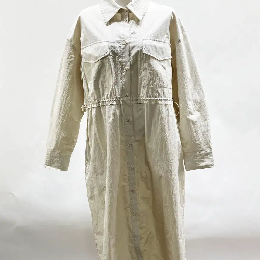 [BUNJANG] 8Seconds Windbreaker Dress Oversized 85S / 에잇세컨즈 2021 바람막이원피스 오버핏 85S 진스센스