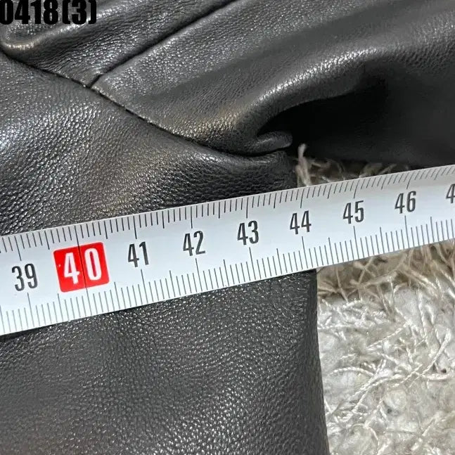 [BUNJANG] Vintage Leather Jacket - Size 85 / 빈티지 레더 자켓 실측 85