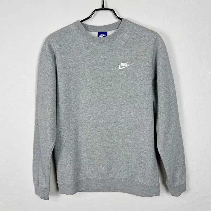 [BUNJANG] Nike Gray Fleece Sweatshirt / 나이키/기모 그레이 맨투맨 긴팔 티 남S 90/라덴