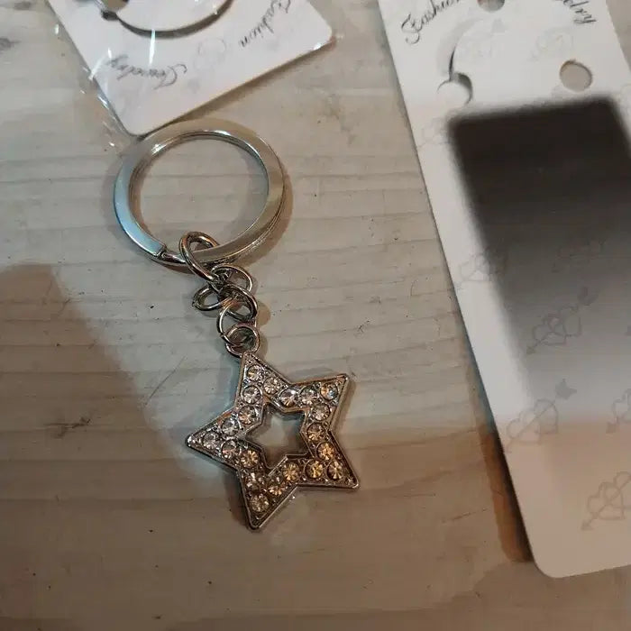 [BUNJANG] Unused Fashion Keyring Bundle Set / 미사용 패션 키링 5개 일괄