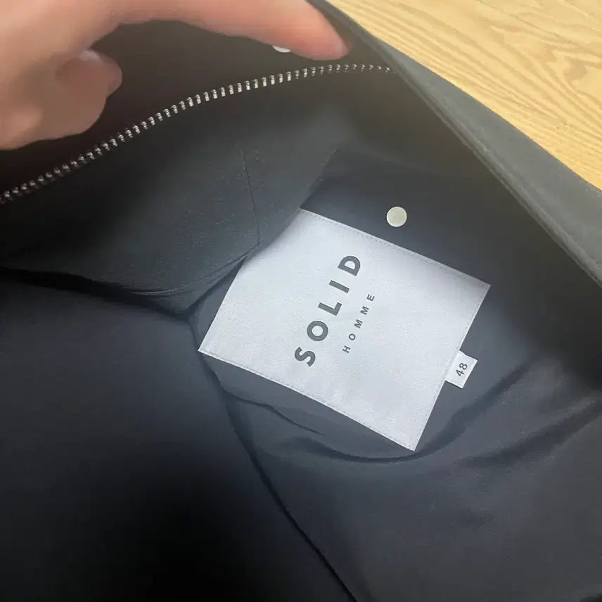 [SOLD OUT] SOLID 옴므 블랙 자켓