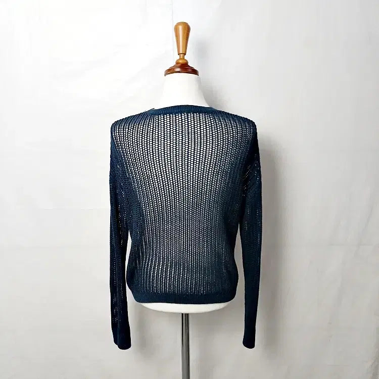 [BUNJANG] Uniqlo 3D Mesh Crew Neck Sweater / 유니클로 3D 메쉬 크루넥 세터 85