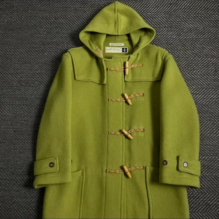 [BUNJANG] Gloverall Minimalist Wool Long Coat / Gloverall 미니멀 더플 울 롱 코트