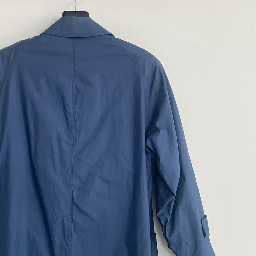 [BUNJANG] Burberry Blue Single Trench Coat / 버버리 블루 싱글 트렌치 코트