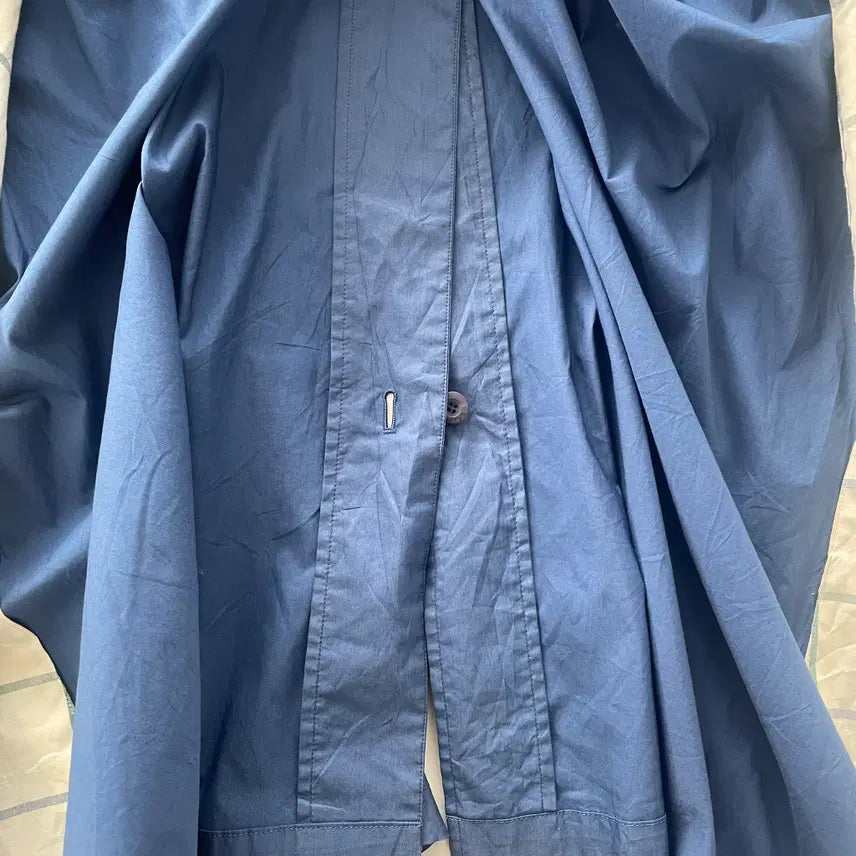 [BUNJANG] Burberry Blue Single Trench Coat / 버버리 블루 싱글 트렌치 코트