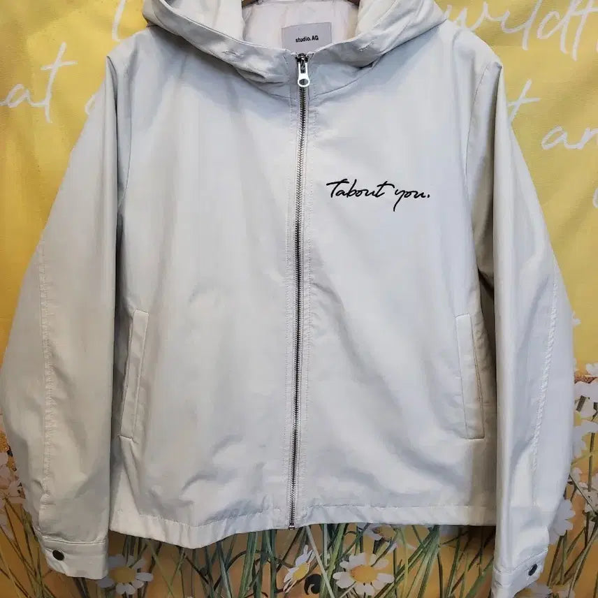 [BUNJANG] studio.AG Hooded Jacket - White / studio.AG 후드 자켓 F