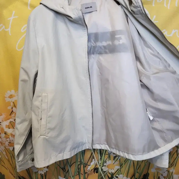 [BUNJANG] studio.AG Hooded Jacket - White / studio.AG 후드 자켓 F