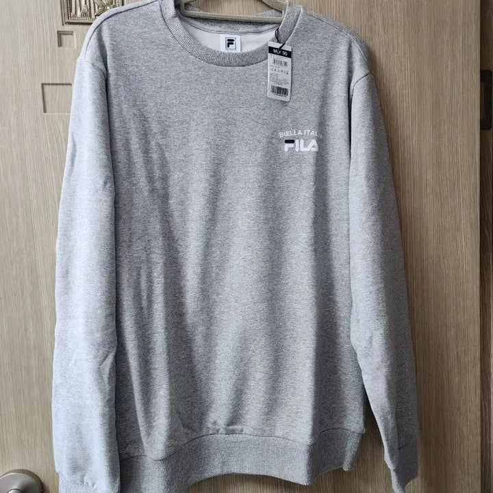 [SOLD OUT] (남성)휠라 회색 약기모 맨투맨티 95 택있는새상품