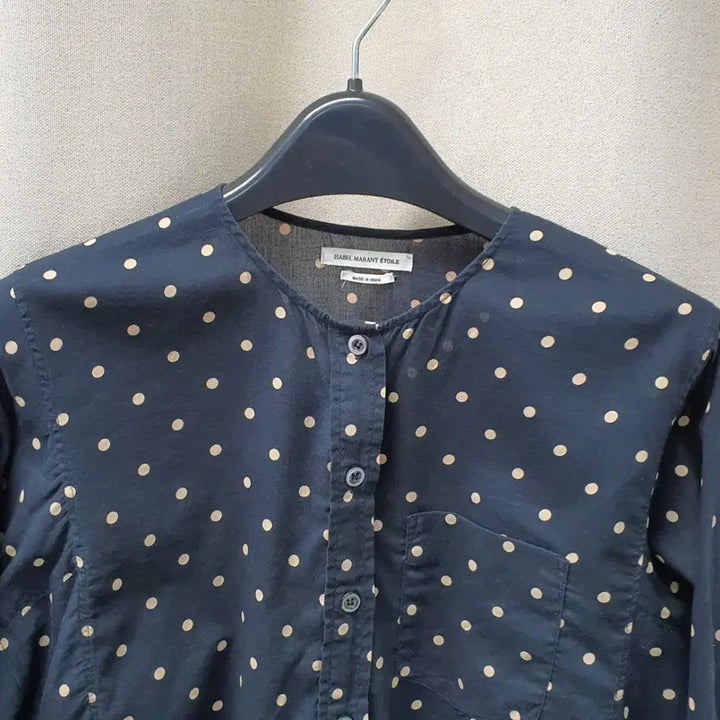 [BUNJANG] Isabel Marant Dot Cotton Blouse / 이자벨마랑 도트 코튼 얇은 블라우스