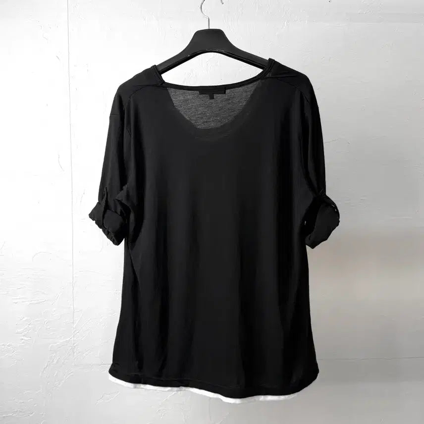 [SOLD OUT] JPN 드레이프 레이어드 펑크 티셔츠