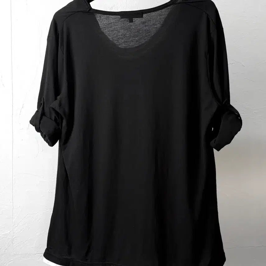 [SOLD OUT] JPN 드레이프 레이어드 펑크 티셔츠