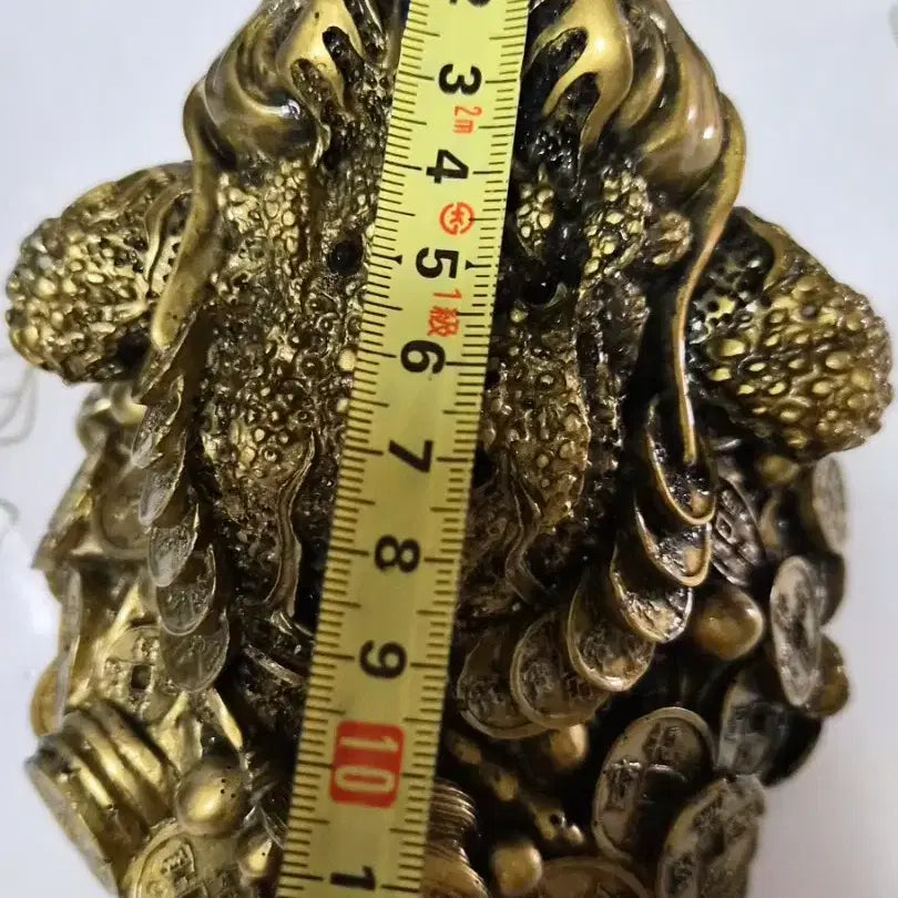 [SOLD OUT] 황금 두꺼비 재물 복 조각상 장식
