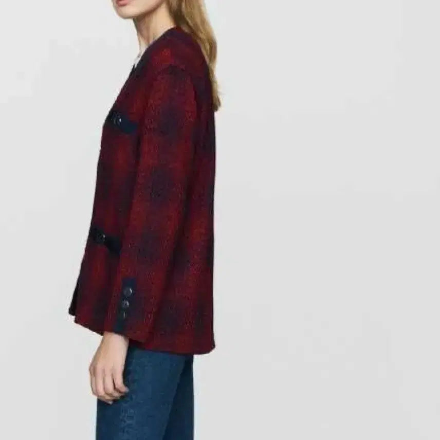[BUNJANG] Maje Tweed Cardigan Jacket (Size 38) / 마쥬 트위드 가디건 자켓 38사이즈