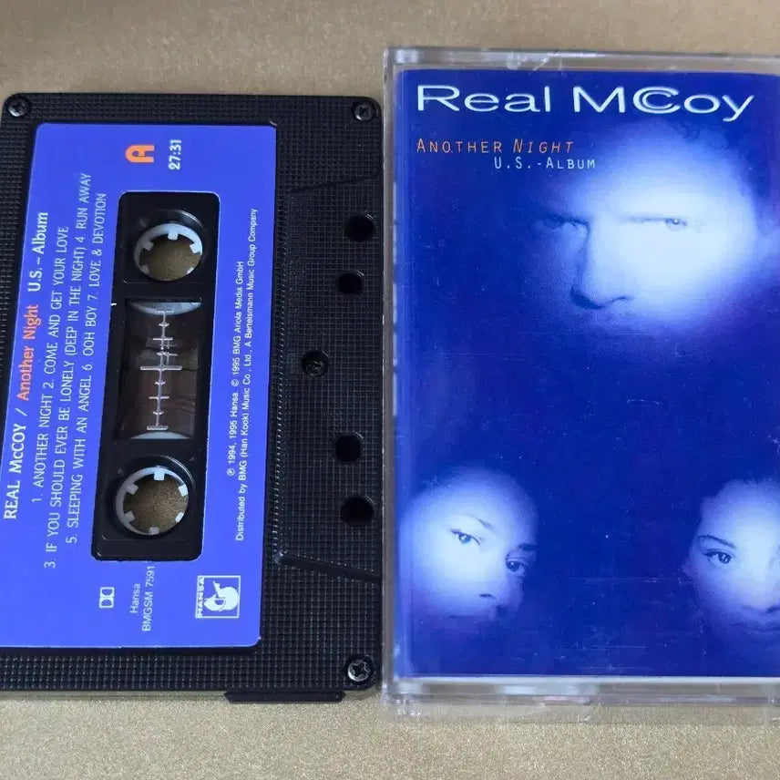 [BUNJANG] Real McCoy Another Night Cassette Tape / 리얼 맥코이 Another Night 카세트 테이프