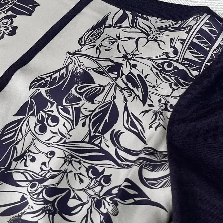 [BUNJANG] Hermes Silk Cashmere Knit Sweater / 에르메스 실크 캐시미어 니트 여성 38 M