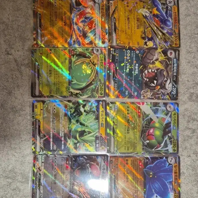 [BUNJANG] Pokemon Greninja/Garchomp EX Card Bundle / 포켓몬 카드 개굴닌자/한카리아스 외 EX 카드 8장