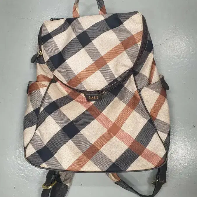 [SOLD OUT] 닥스 체크무늬 백팩 가방