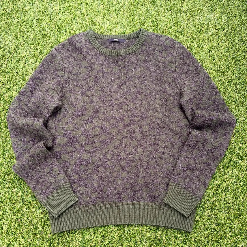 [BUNJANG] SYSTEM Alpaca Wool Boucle Round Knit Sweater (Size 100) / SYSTEM 시스템 알파카 모 니트 부클레 라운드 니트(100)