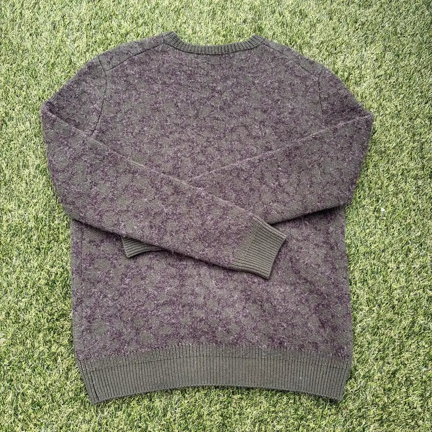 [BUNJANG] SYSTEM Alpaca Wool Boucle Round Knit Sweater (Size 100) / SYSTEM 시스템 알파카 모 니트 부클레 라운드 니트(100)