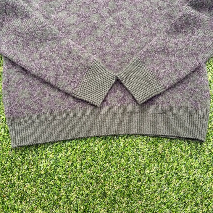 [BUNJANG] SYSTEM Alpaca Wool Boucle Round Knit Sweater (Size 100) / SYSTEM 시스템 알파카 모 니트 부클레 라운드 니트(100)