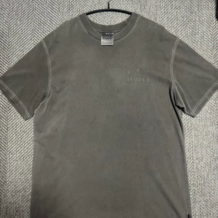 [BUNJANG] Iab Studio Pigment Black T-shirt / 아이앱 스튜디오 피그먼트 블랙 티셔츠