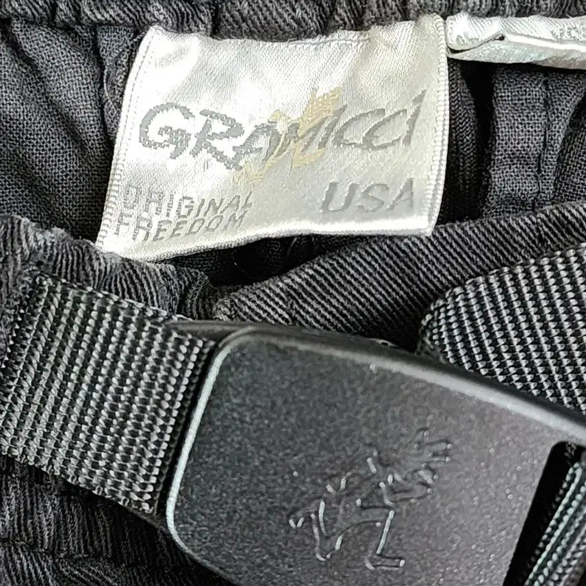 [BUNJANG] Gramicci Black Cotton Pants 28 / 그라미치 블랙 면바지 28