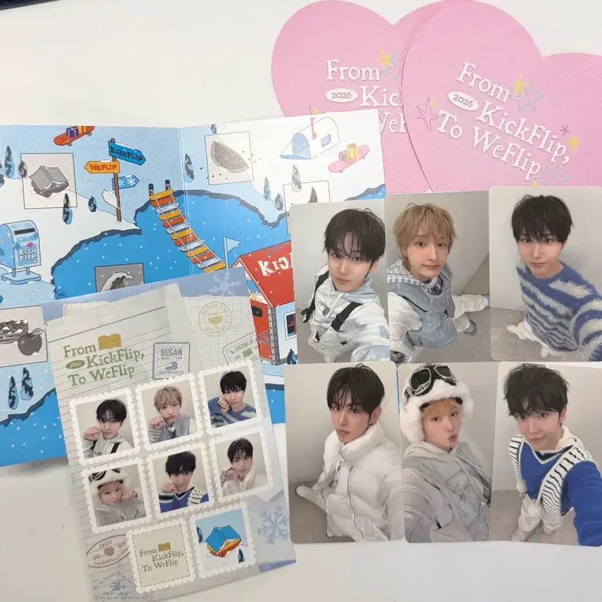 [SOLD OUT] 킥플립 청주 팬콘 입장포카 계훈 동현 동화 주왕 민제 케이주