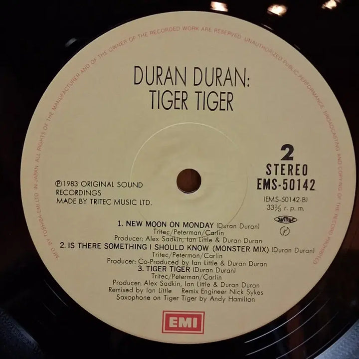 [SOLD OUT] 추억의 아이돌 듀란듀란 (DURAN DURAN) LP