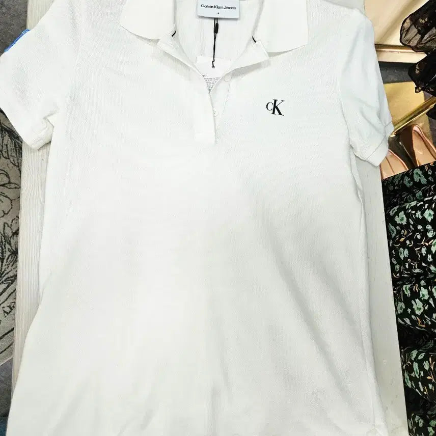 [SOLD OUT] [새상품]CK 반팔 카라티(S)