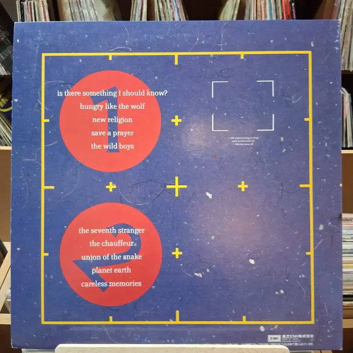 [SOLD OUT] 추억의 명반 듀란 듀란 Arena LP 음반